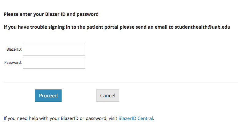 UAB Student Patient Portal